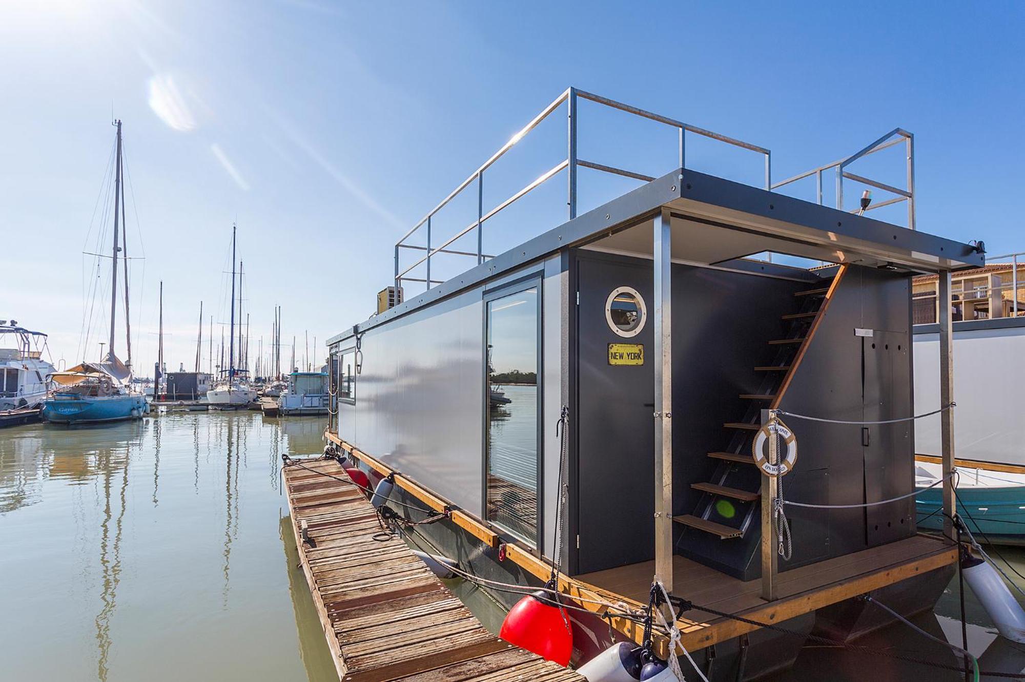 Azvalia Luxury Casa Barco New York And Texas-Unique Houseboat Experience Hotel El Puerto de Santa María Eksteriør billede