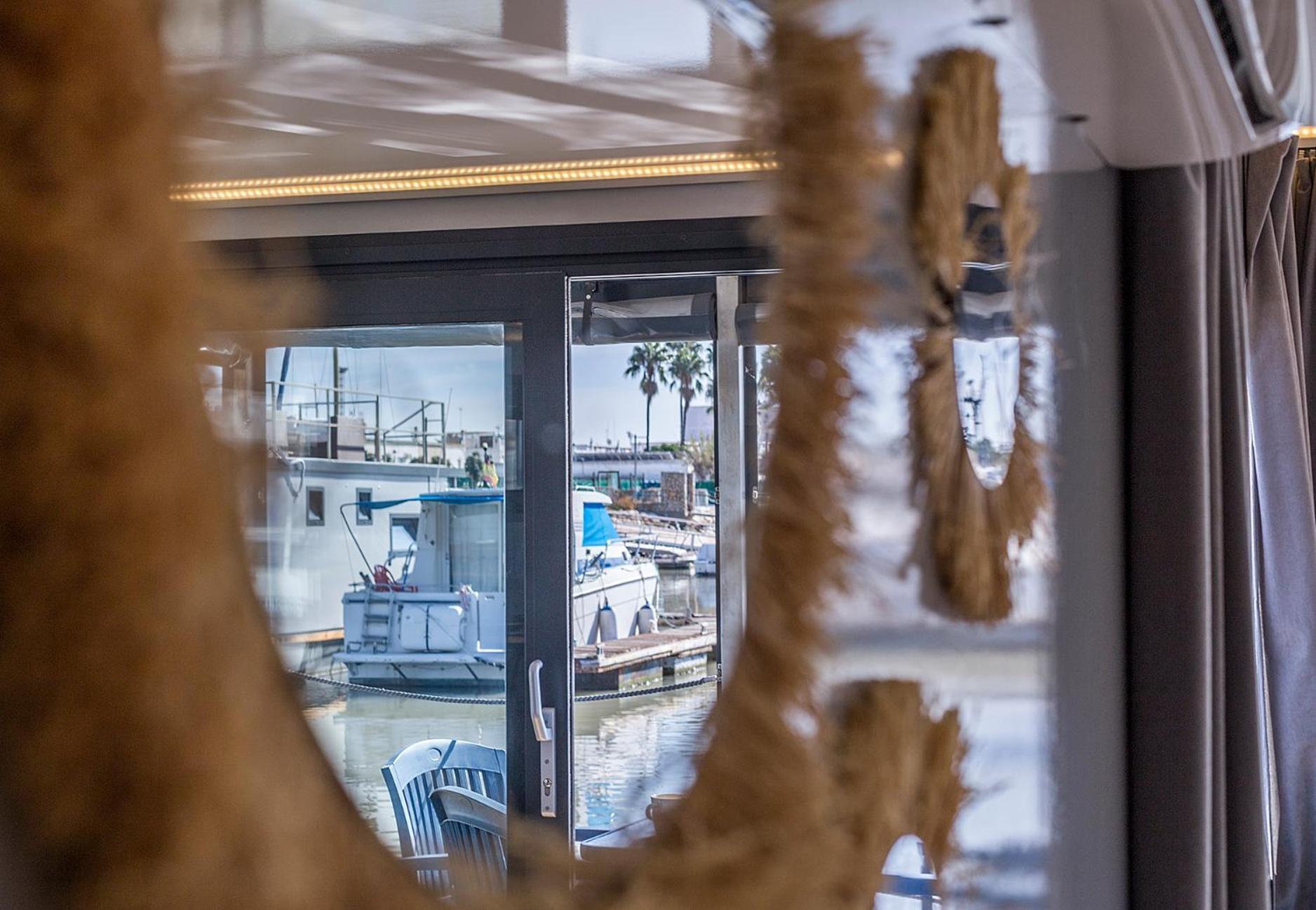 Azvalia Luxury Casa Barco New York And Texas-Unique Houseboat Experience Hotel El Puerto de Santa María Eksteriør billede